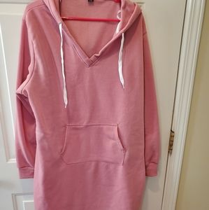 Pink/muave sweater dress